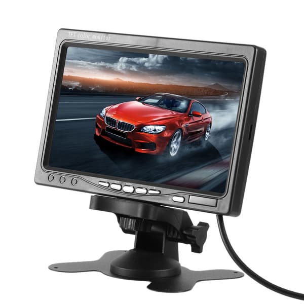 7-tommers bilmonitor High Definition Baksetedisplay 12-24V Biltilbehør
