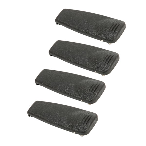 4 stk Radiobælteklips erstatning Walkie Talkie bælteklips for Motorola GP338 HT750 HT1250 XTS2500 CP185 PR860 VL130