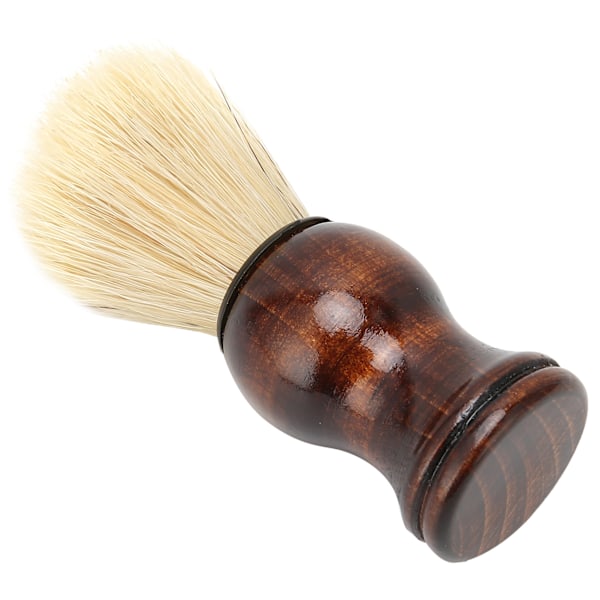 Helppo parranajabrush, puinen kahva, parranajabrush, parran puhdistusbrush