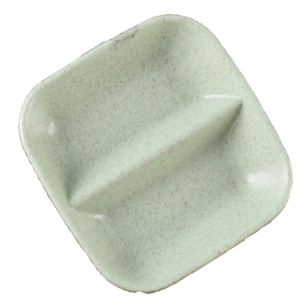 Dip Bowl Wheat Straw Divided Compact Practical Dipping Sauce Dish for Home Kitchen Green