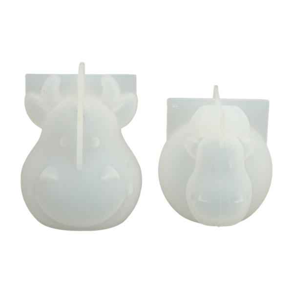 3D Ku Silikonform - Dyr Epoxy DIY Silikonform