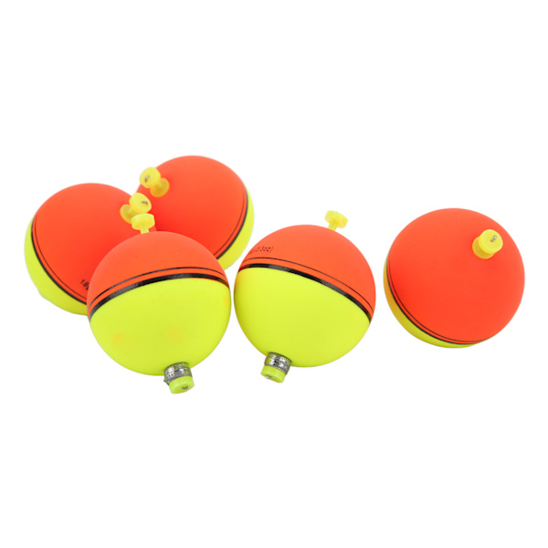5 stk EVA Skum Fiskeflyte Fiskebobber Runde Flyte Fiske Driv for Ferskvann Saltvann 18g/0.63oz