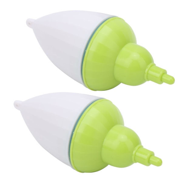 2 stk Plast LED Fiskeflyte Bobber Elektronisk Induksjon for Nattefiske Fiskeutstyrsett 28127-C40