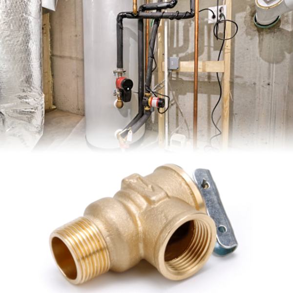 Temperatur- og trykaflastningsventil 3/4 NPT 150PSI vandvarmer varmtvandsbeholder