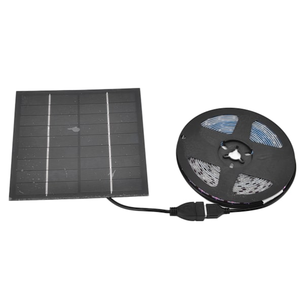Aurinkoenergia Kasvien Kasvatusvalonauha Ympäristöystävällinen 5W LED Korkea Valonvirta Edustaa Kasvua Aurinkoenergia LED Kasvien Kasvatusvalonauhat 2 metriä / 2.2yd