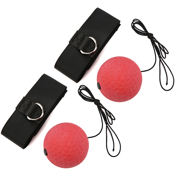 2st huvudmonterad boxningsboll Fighting Training Bounce Response Ball Tillbehör