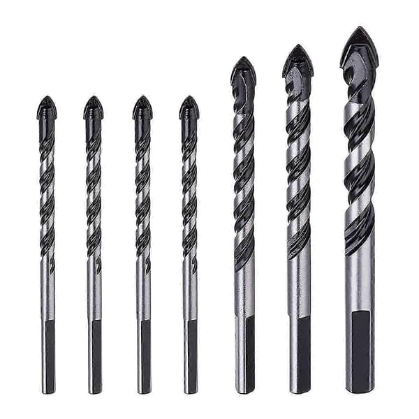 7-delars volframkarbid murborrset (6, 6, 8, 10, 12 mm)