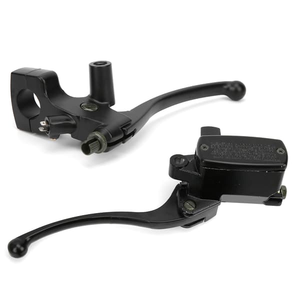 Universal hydraulisk bromskopplingspump spakcylinderenhet för 1 tums styre motorcykeldelar