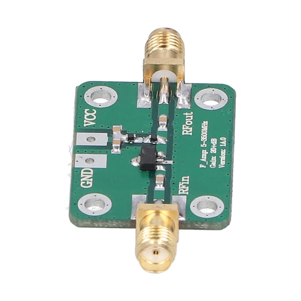 Low Noise Amplifier Module LNA RF Power Broadband 5-6000MHz 20dB Gain Electronic Components