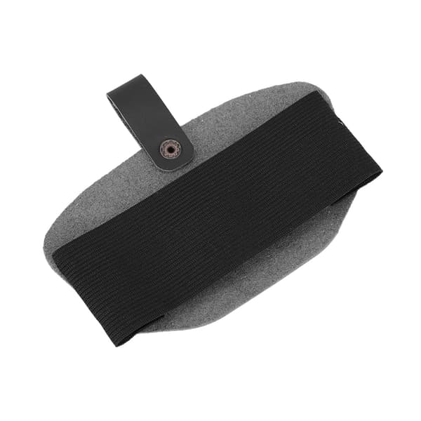 High Quality PU Material Motorcycle Shift Guard Shoes Boots Protector Cover (Black)
