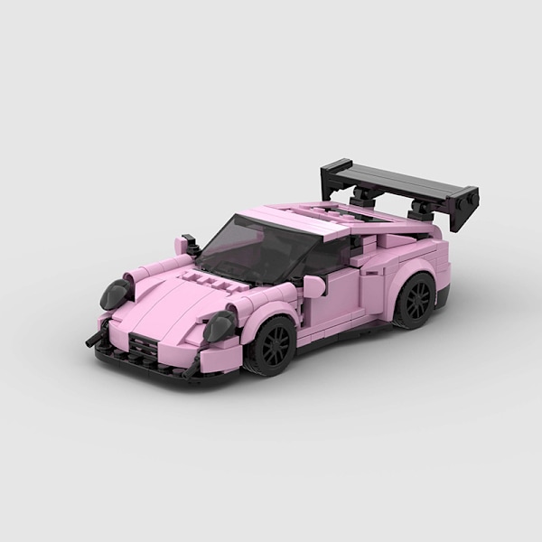 374-osainen superkilpa-autojen rakennuspalikkasetti