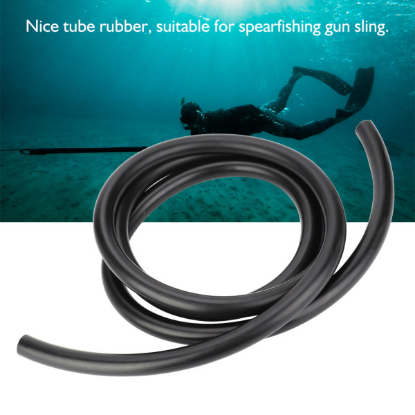 3 * 16MM Speargun-kumirenkaat Sling Spearfishing Dykrör Latexslang (2 metriä)