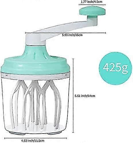 Handmixer, multifunktionell manuell visp Speedy Egg 1200ml