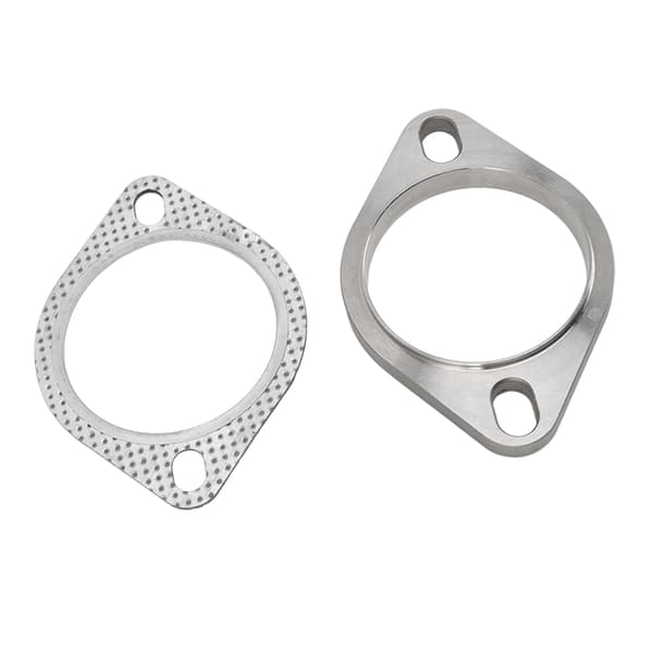 2 Bolter 3 tommers Eksosflens Tilkoblingssett Metalllegering Universal for Eksos Downpipe Catback Headers