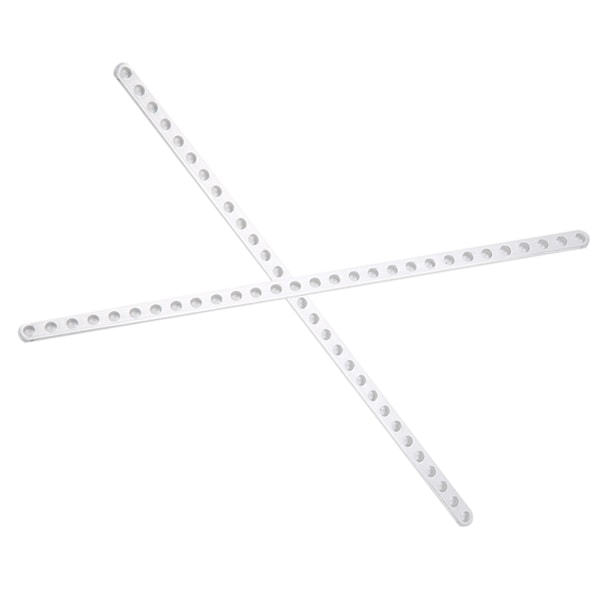 3102‑0029‑0232 1 pari 29-reikäisiä alumiinilevyjä Vaihto-osa Tetrixrobotics-robotille