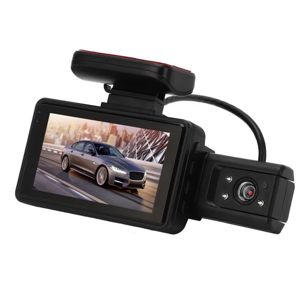 Dual Dash Cam 3.0 inch IPS Screen 170° Wide Angle Motion Detection Loop Recording Clear Image Car DVR
