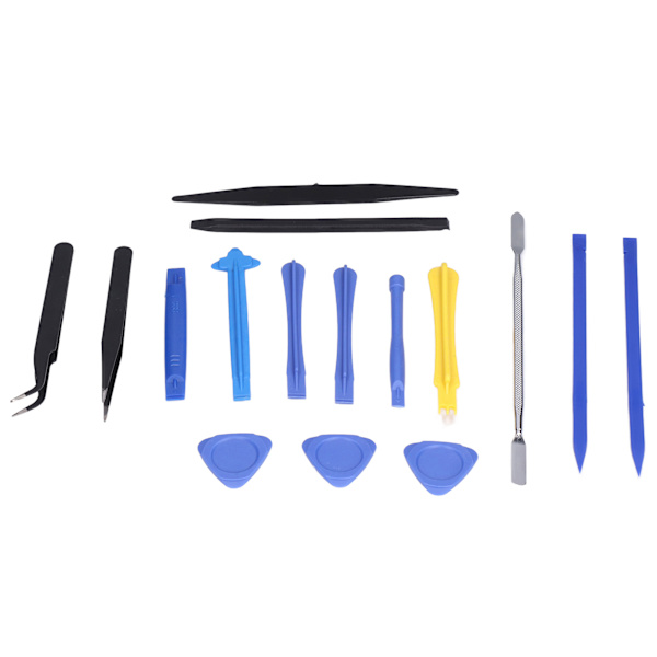 Electronics Repair Tool PVC Plastic Opening Pry Bar Triangular Sheet Spudger Tweezers Kit