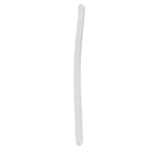 Rund spiralring storleksjusterare Transparent snygg stark elasticitet Cirkulära ringar Regulator 3mm/0.12in