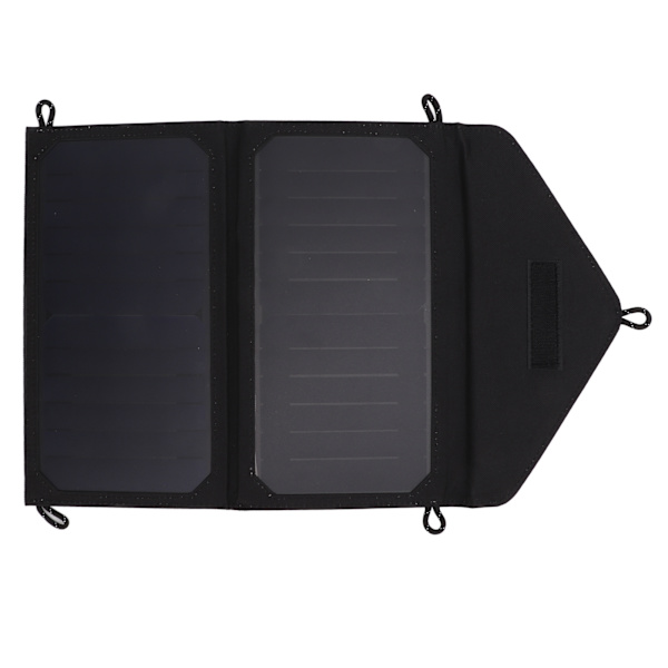 Bärbar solpanel 20W hopfällbar solpanel batteriladdare flexibel för utomhuscamping vandring picknick