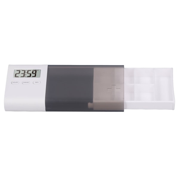 Digital medicinboks med alarm 5 sæt alarm vibration bip advarsel USB genopladelig elektronisk medicin arrangør til rejser