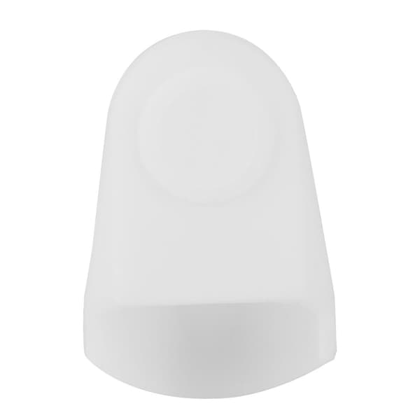 Munnstykkehettebeskytter i gummi for klarinett og saksofon, hvit