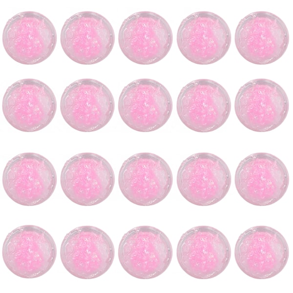 20 stk 1:12 Dukkehuss Smoothie DIY Sjov Simuleret Miniature Smoothie Dukkehuss Dekoration Tilbehør Rosa