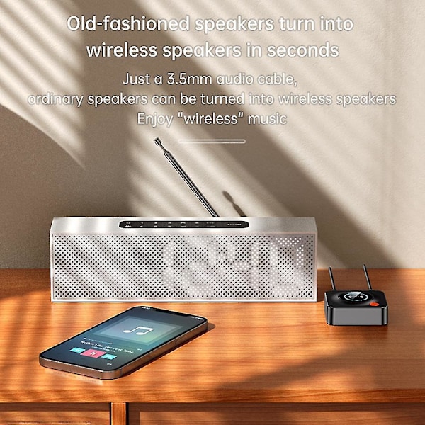 NFC Bluetooth 5.1 Modtager til Bilstereo Lyd