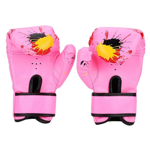 Baby Flickor Pojkar Barn Boxningshandskar Punschträning Barn Kampvantar (rosa)