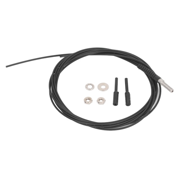 Fiberoptisk sensor 0 til 540 mm testområde M3 tråd lineær refleksjon optisk fibersensor sondeskabel