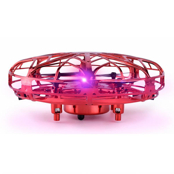 Flygande drönare för barn 360 graders rotation UFO Mini Drönare Quadcopter USB Laddning Infraröd Induktion Helikopterflygplan