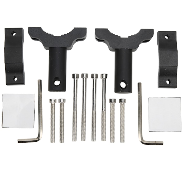 2 Set LED-ljusrampfästen CNC-aluminiumlegering Universal klämma för motorcyklar ATV:er Trehjulingar