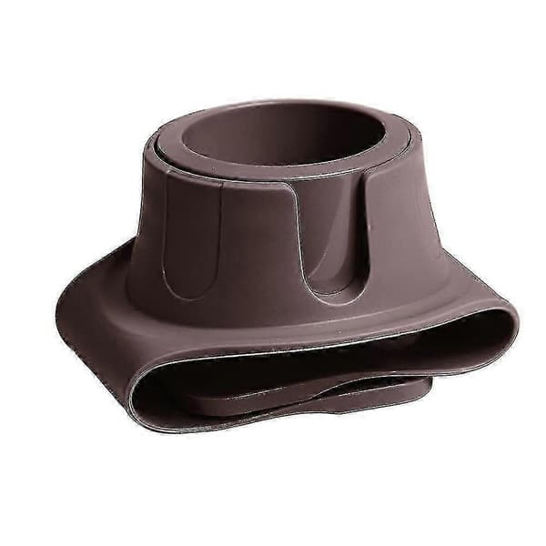Silikonkoppholder for lenestol, sofa, lenestol - den ultimate drikkeholderen for sofaen din Brown