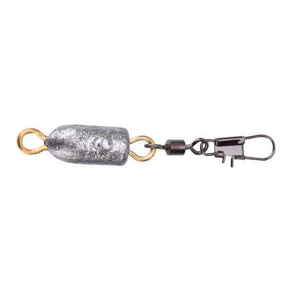 5 stk/pose Slitsterk for kuleformede fiskesinker Fiskeutstyr Tackle (6g)