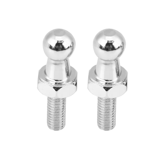 2 pcs Car Iron Ball Stud Bolt M6 for Gas Struts Ball Ended Bonnet