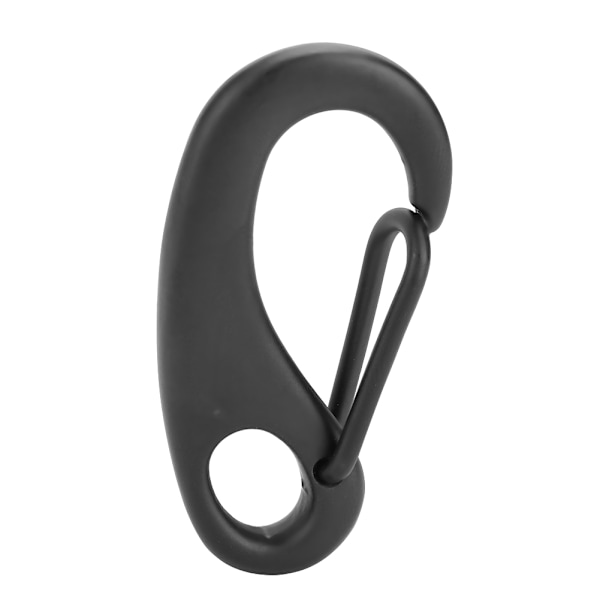 316 Rustfrit Stål Snap Hook Clip Bolt Kit Scuba Diving Tilbehør (50MM, Sort)