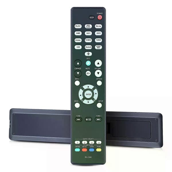 RC-1243 Ny erstatningsfjernkontroll passer til Denon AV-receiver AVC-S660H AVR-S660H[LD]