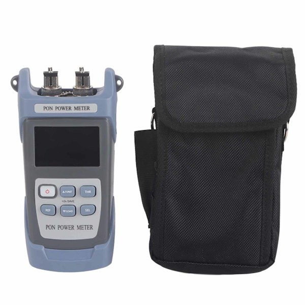 Håndholdt LCD optisk effektmeter PON Nettverksdetektor Fiberoptisk effekttester UPC-port