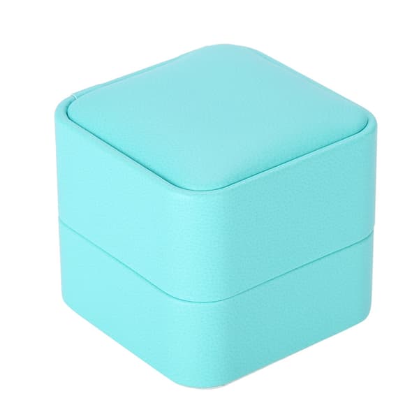 PU Leather Jewelry Storage Box Jewel Gift Accessories Packaging Case (Ring Box)