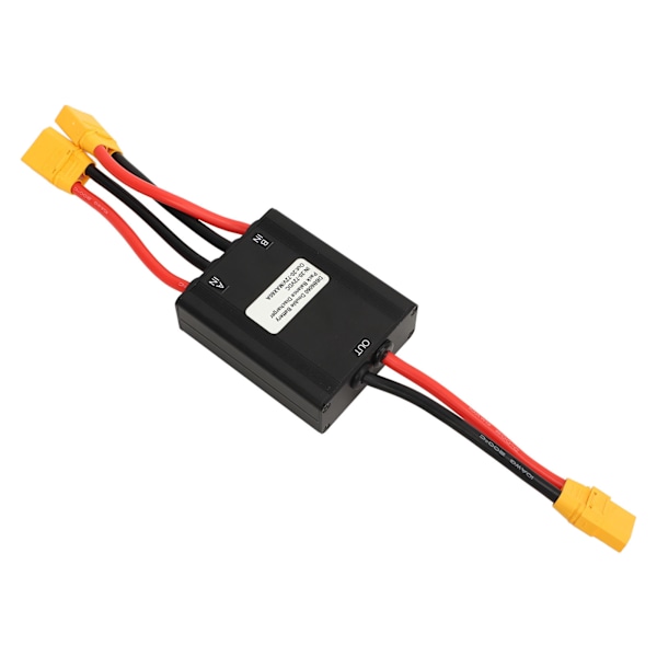 Elcykel dubbel batteriurladdningsomvandlare 20V till 72V Dubbelbatteri parallellmoduladapter för utbyte 60A