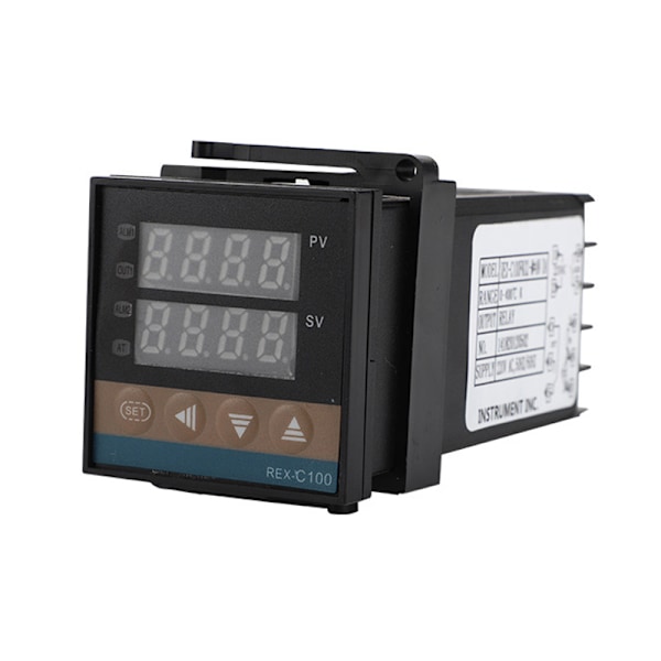 Digital PID Temperaturregulator HD Digital Display Multi Signal 220V Fuldautomatisk Justerbar Digital PID Termostat