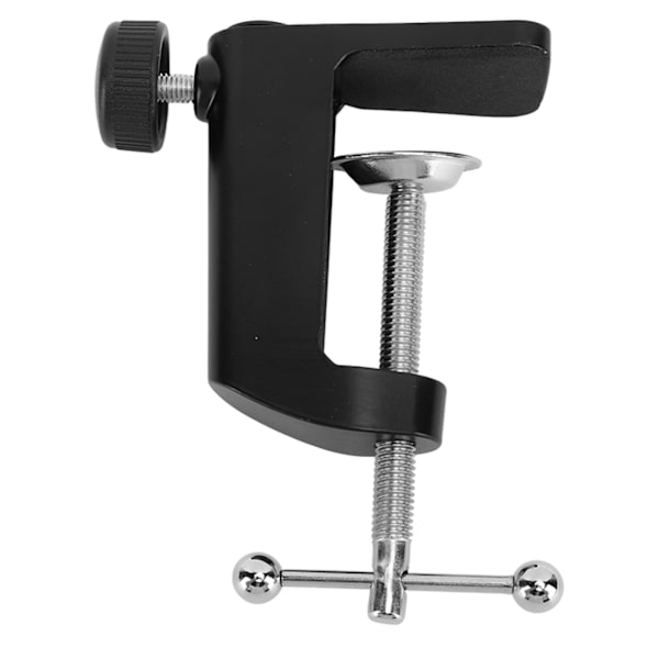 Skrivebords C-klemme Aluminium Sort 2,4 tommer 61 mm Bordmonteringsklemme til skrivebordslampe