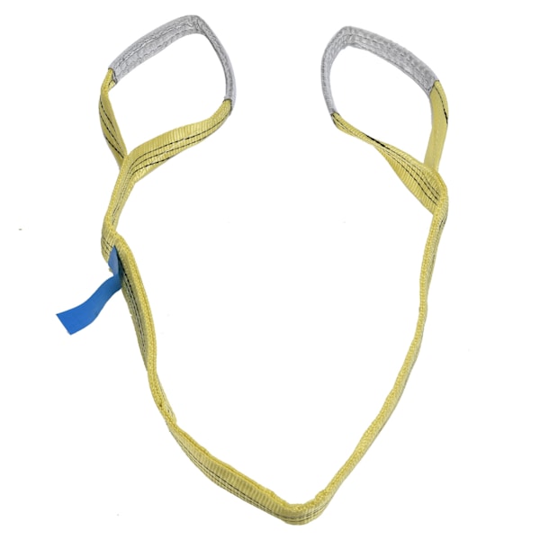 3T platt lyftsele PES webbband Höghållfast lastkrantillbehör Bred 75mm5 meter