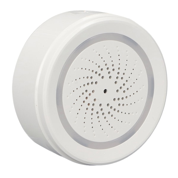 Smart Lyd- og Lyssensor Alarm Multifunktion 90dB USB Trådløs WiFi Lyd- og Lyssensor Sirene til Hjemmesikkerhed
