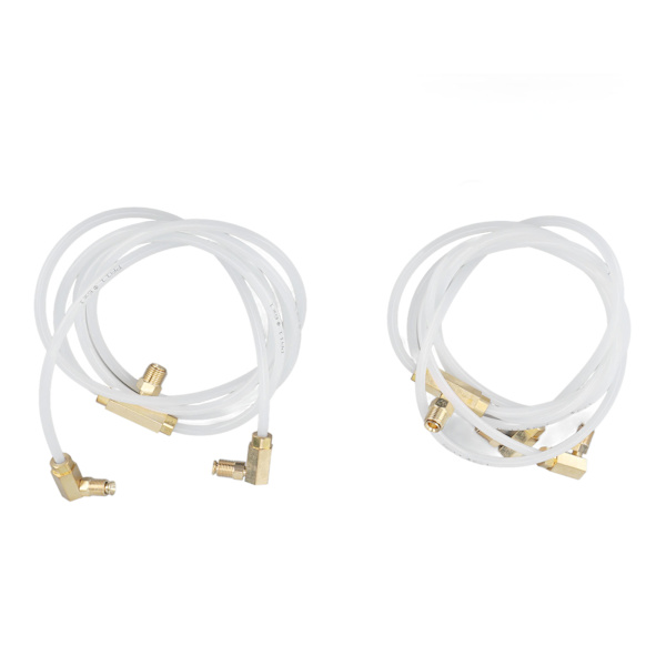2PCS Cabriolet Power Top Hydraulvätskeslangar Flexibelt utbyte för Ford Mustang 1964 till 2004