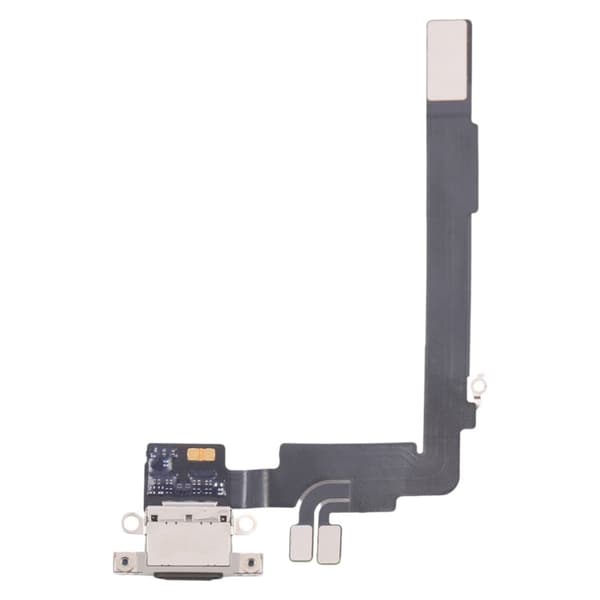Kompatibel med iPhone 16 Pro Max ladeport flexkabel Svart