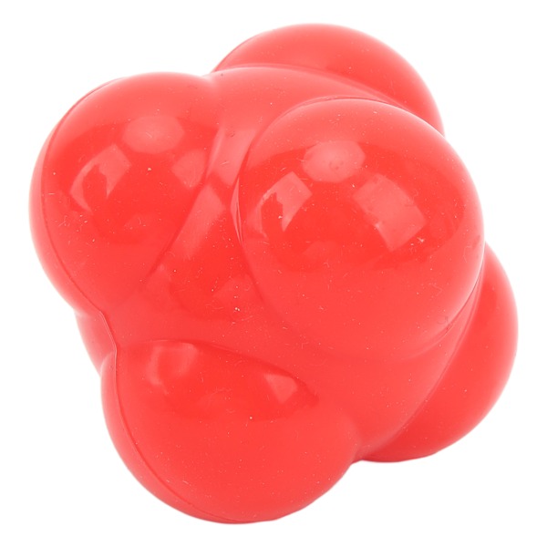 Bounce Reaction Balls för hand Ögonkoordination Reflex Speed ​​Agility Träningsutrustning för baseball Fotboll Basket Röd