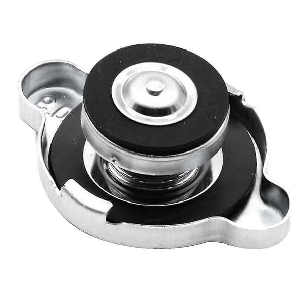 32mm/1.25tum Kylarpåfyllningshals med 0.9bar Trycklock Universell Passform sølv