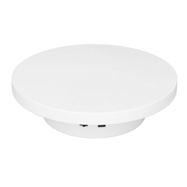 Roterende displaystativ 360 grader motorisert roterende displaystativ Skiveplate for liten produktvisning 3 kg Diameter 20 cm/7,9 tommer