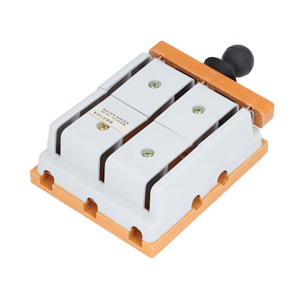 380V 100A Knife Switch 3-Pole Double Throw Knife Disconnect Switch Flame Retardant Electrical Switch