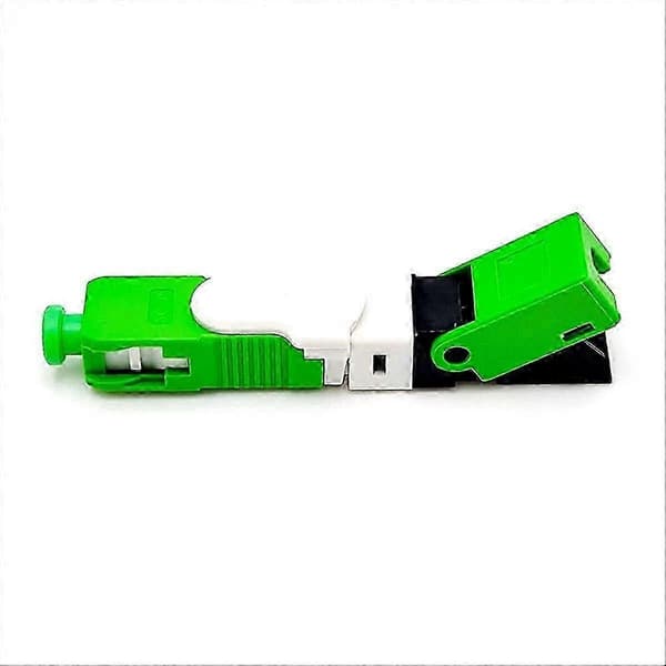 10 stk FTTH ESC250D SC//UPC single-mode fiberoptisk hurtigstik FTTH SM optisk hurtigstik Green